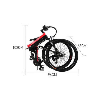 23kg Lekki elektryczny rower składany MTB 250w do wielu zastosowań